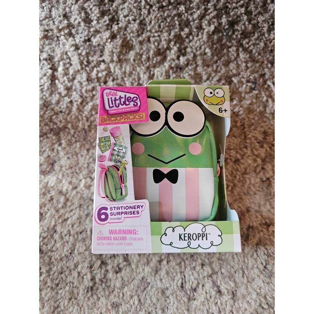 Real Littles Hello Kitty KEROPPI mini Backpack 6 surprises NEW